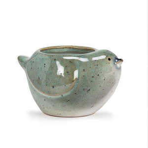 Blue Bird Planter 2"