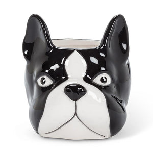 Dog Head Planter 2"