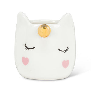 Sleeping Unicorn Planter 2.5"