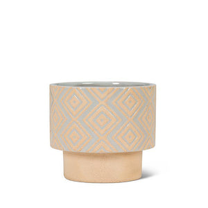 Grey T-Shaped Planter 5"
