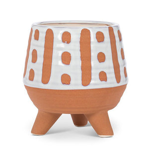 Dot & Dash Tripod Planter 4"