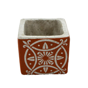 Red Deco Planter 3"