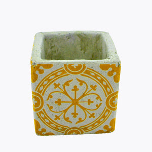 Yellow Deco Planter 3"