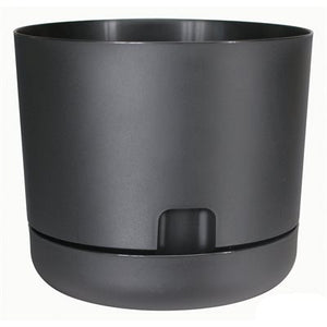 Black Oasis Self-Watering Pot