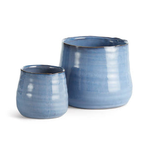 Blue Olivia Pot