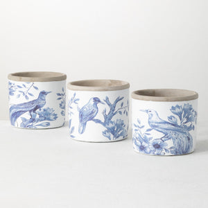 Bird Pattern Planter 5"