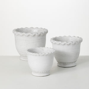 Scalloped Planter