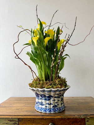 Calla Lily Planter Arrangement