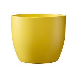 Sunny Yellow Matte Basel Pot 3"