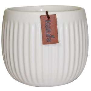 Ivory Soho Nature Planter 5"