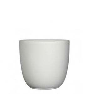 White Tusca Matte Pot