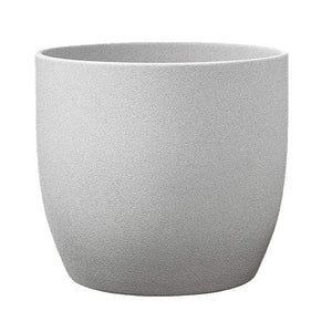 Light Grey Stone Basel Pot