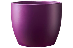 Dark Lilac Matte Basel Pot