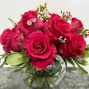 Compact Rose Arrangement