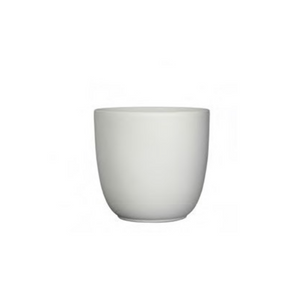 White Tusca Matte Pot