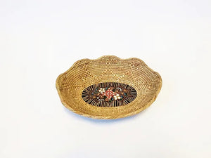 Mali Scalloped Tray Batik