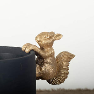 Squirrel Flower Pot Decoration